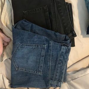 2 pair style &co curvy skinny leg jeans size 6